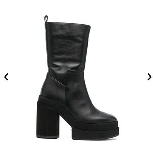 Paloma Barcelo Black Heeled Boots